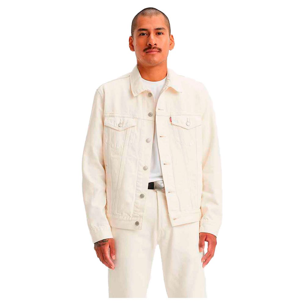 Levi´s ® The Trucker Denim Jacket Beige L Homem