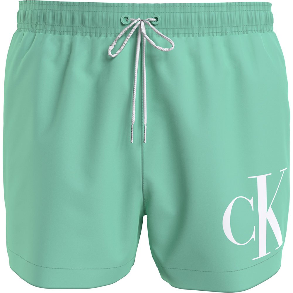Calvin Klein Km0km00967 Swimming Shorts Verde S Homem