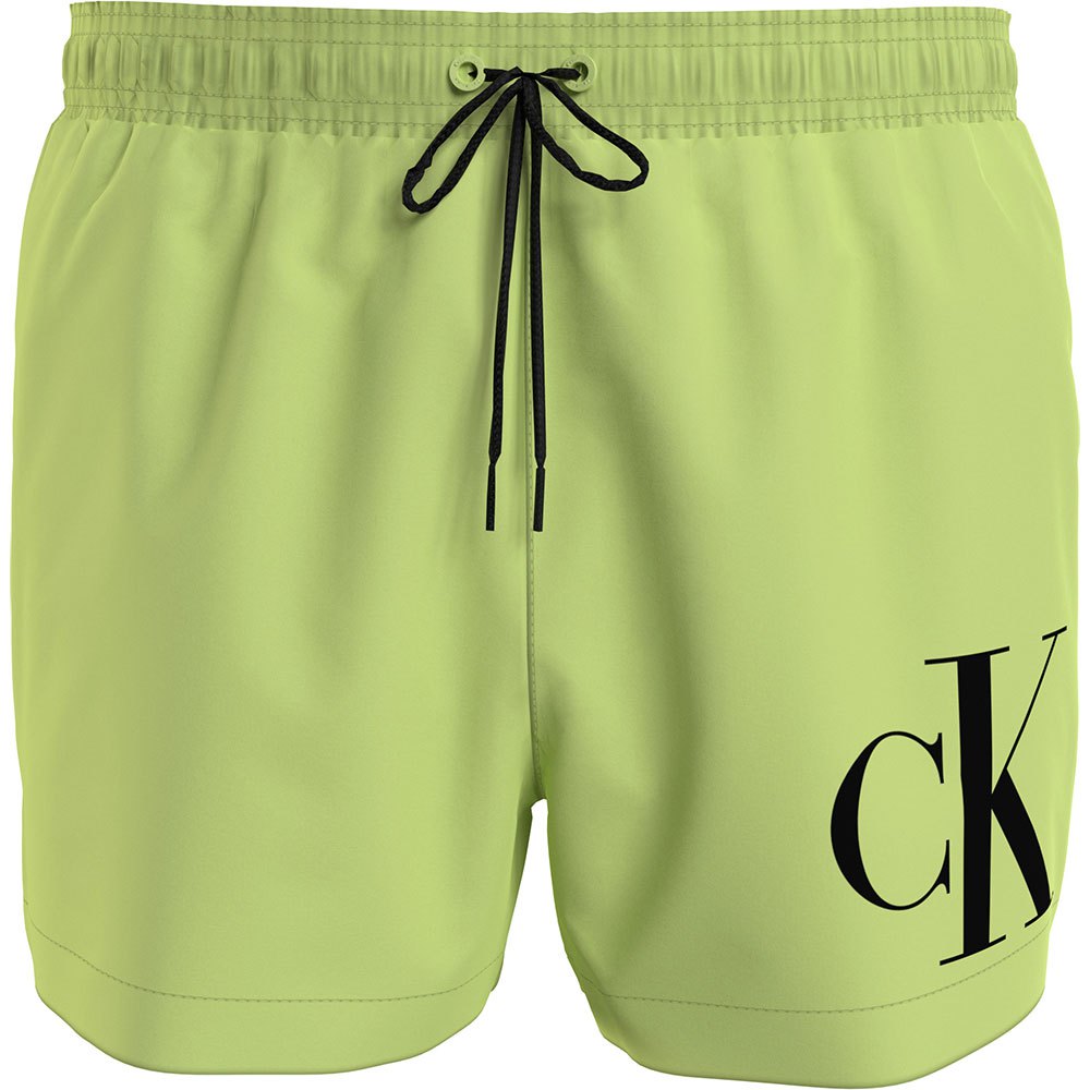 Calvin Klein Km0km00967 Swimming Shorts Verde L Homem