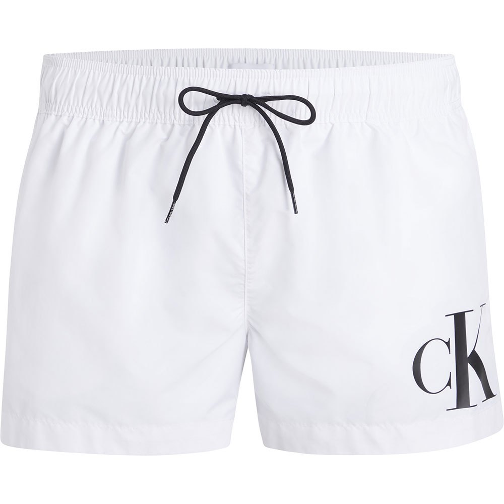 Calvin Klein Km0km01015 Swimming Shorts Branco S Homem