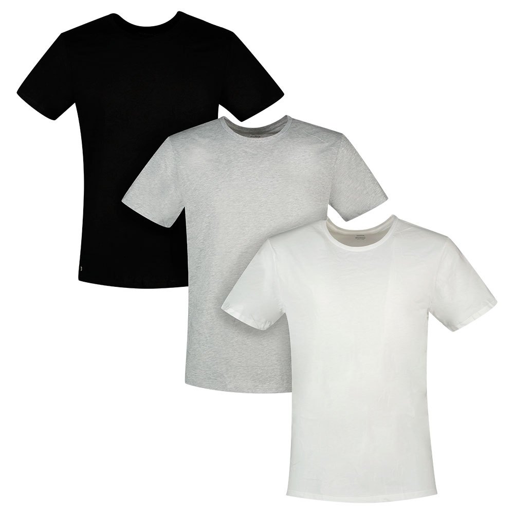 Pacote Pijama Camiseta Manga Curta Th3451-00 3 Unidades XL White / Argent Chine / Black