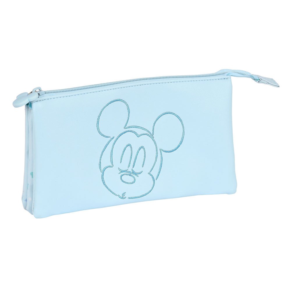 Safta Triple Mickey Mouse Baby Pencil Case Azul  Homem