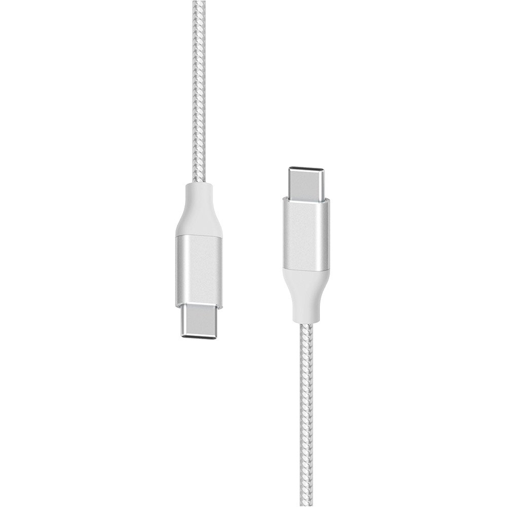 Xlayer Premium Metallic Cable Usb-c To Type-c 1.5 M One Size Silver