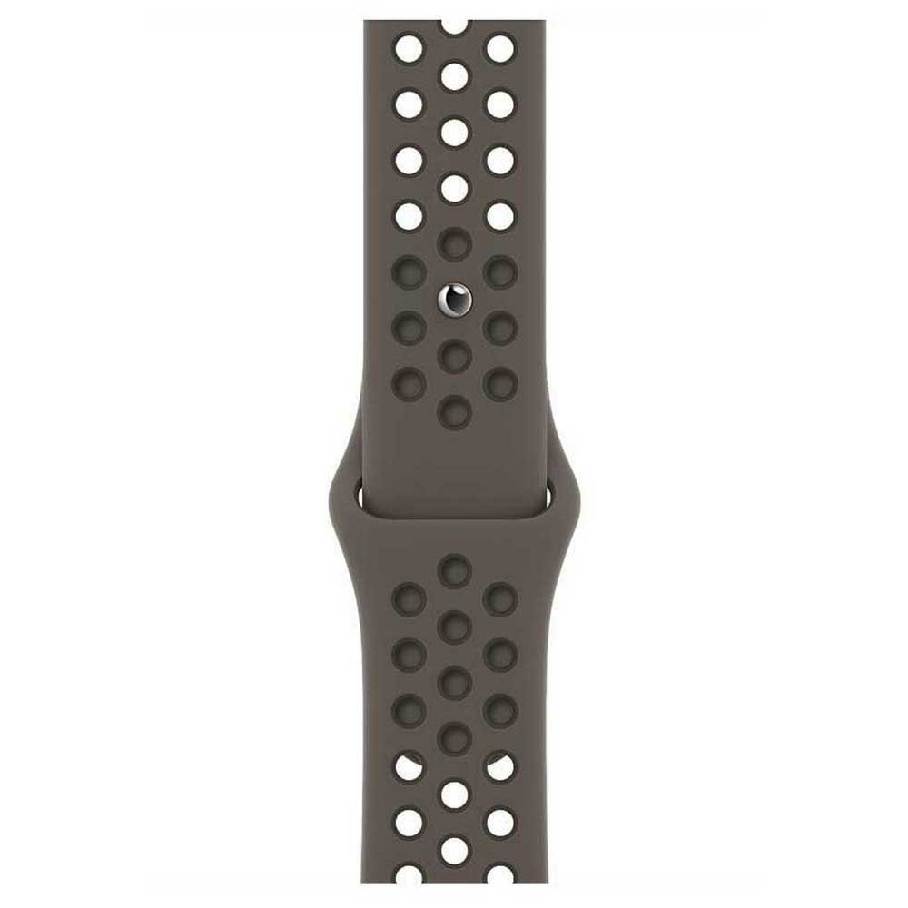 Bracelete  Watch 45 mm Desportiva Nike Cinzento Olive/Caqui Cargo