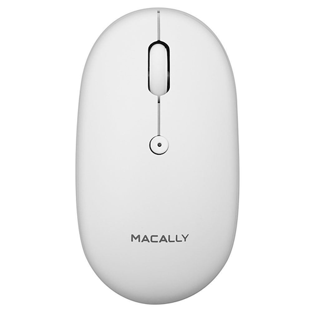 Macally Mouse Sem Fio Bttopbat-w 1600 Dpi One Size White