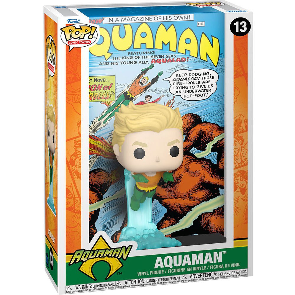 Funko Pop Comic Cover Dc Comics Aquaman