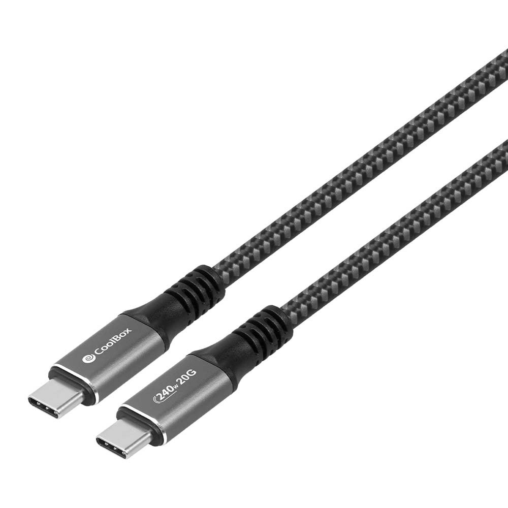 Coolbox 240w 1.2 M Usb-c Cable