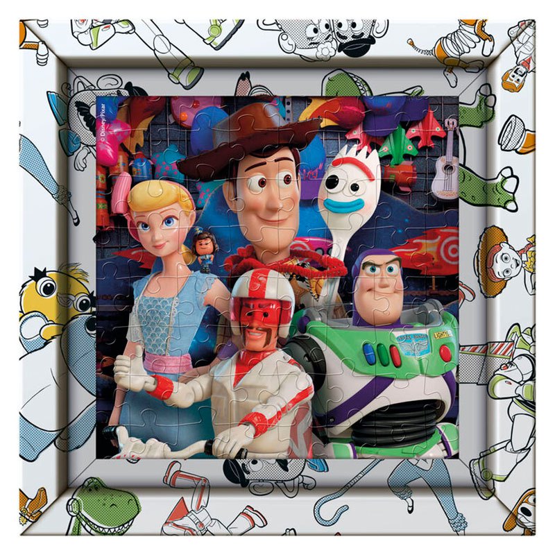 Disney Toy Story 4 Frame Me Up Puzzle 60 Pieces One Size Multicolor