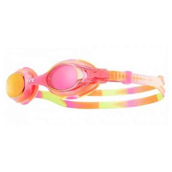 Tyr Óculos De Natação Infantil Swimple Tie Dye One Size Pink / Pink / Yellow