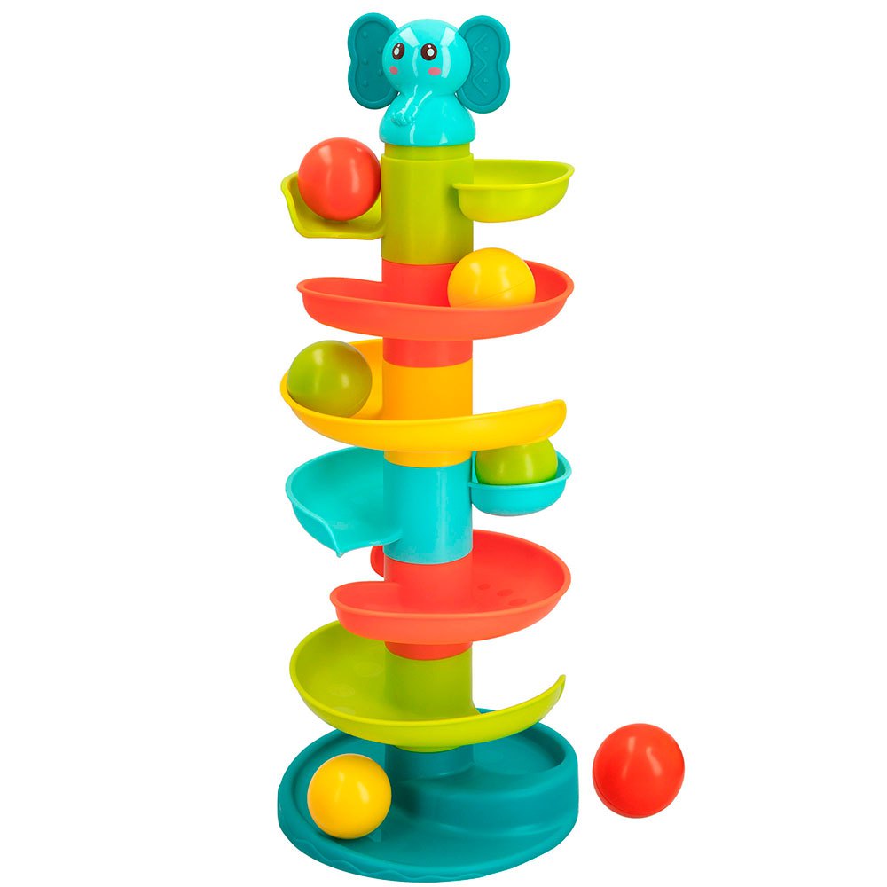 Jogo Didático  Torre elefante com bolas espiral
