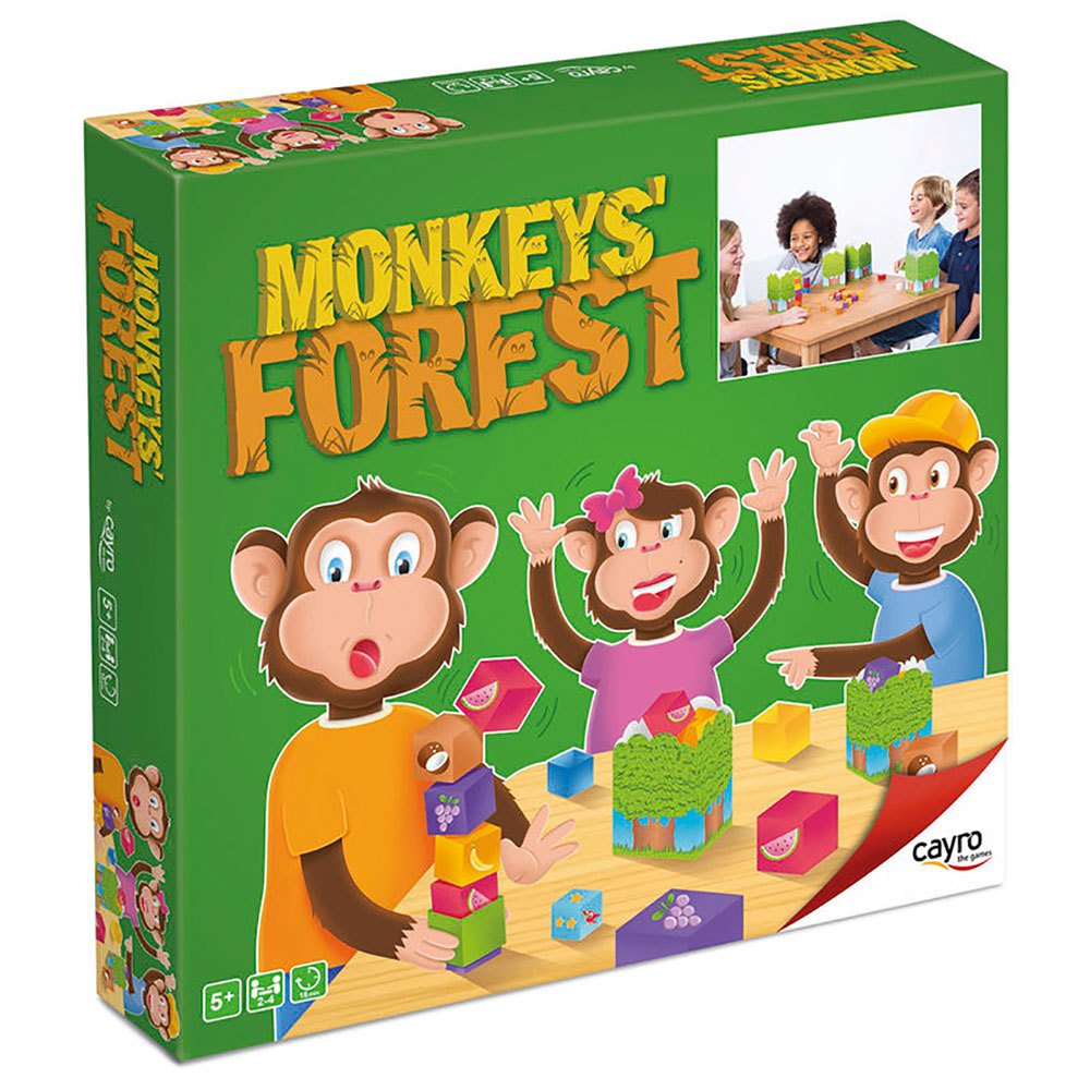 Jogo  Monkeys Forest Colecciona o Número Máximo de Frutas
