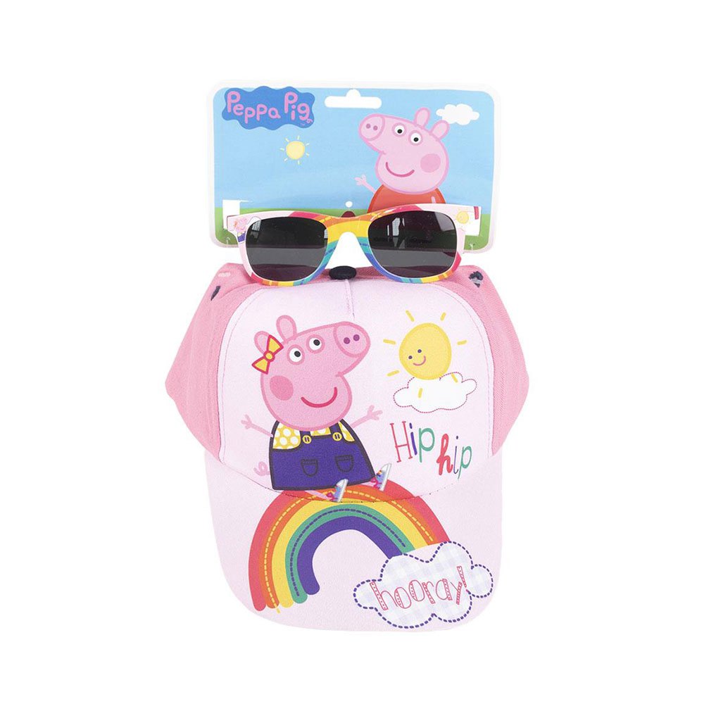 Cerda Group Conjunto De Touca E Óculos De Sol Peppa Pig 51 cm Pink