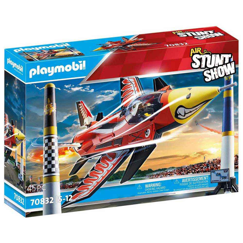 Playmobil Air Stuntshow Airplane Eagle Construction Game