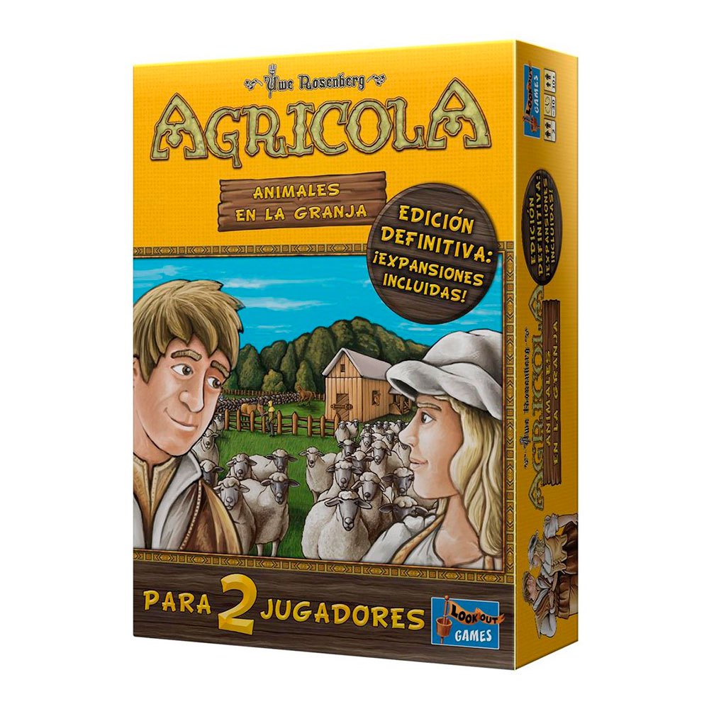 Asmodee Agricola Animales En La Granja Edicion Definitiva Spanish Colorido