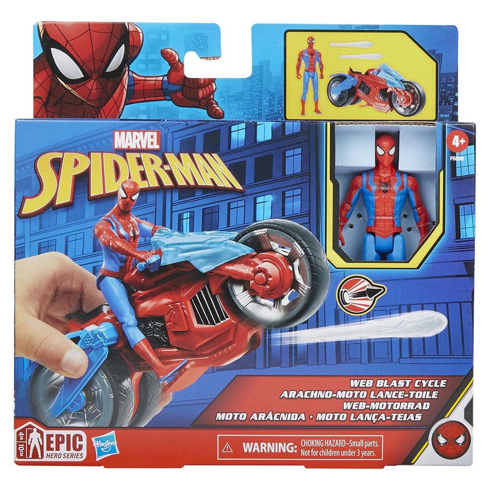 Spider-man Spider Bike Figure Colorido