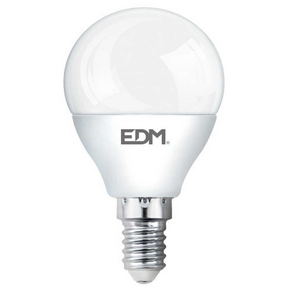 LAMPADA ESFERICA LED E14 6W 500 Lm 6400K LUZ FRIA 