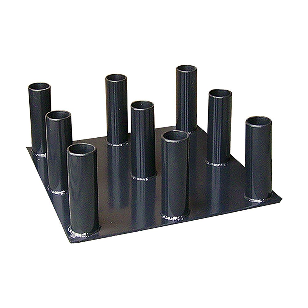 Softee Vertical Olympic Bar Holder One Size Black