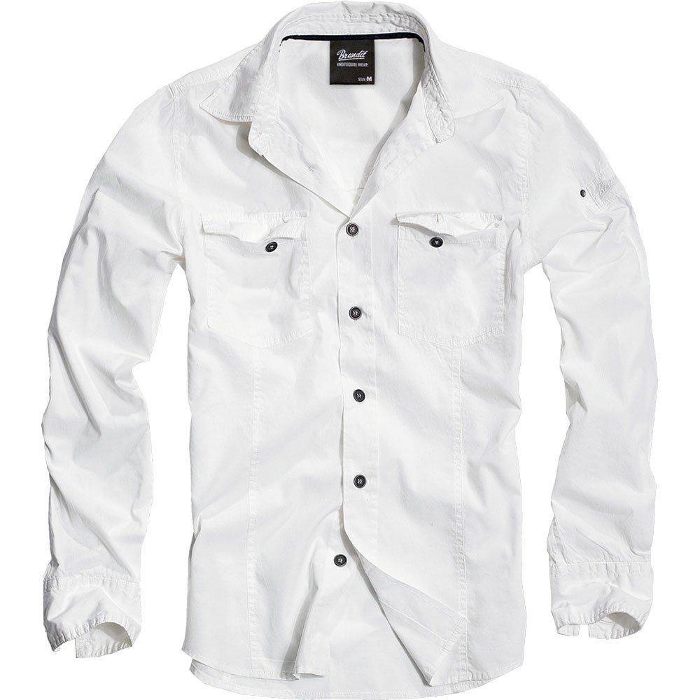 Camisa Manga Comprida Slim L White