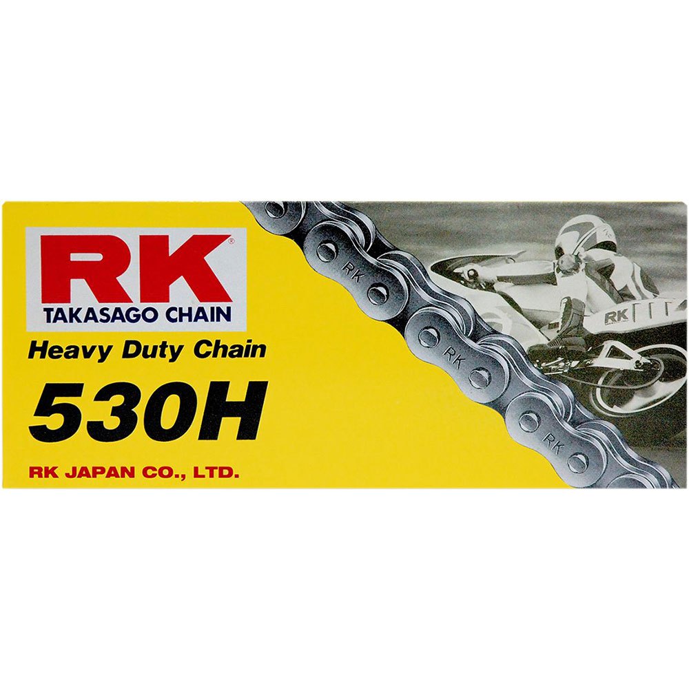 530 Heavy Duty Clip Non Seal Drive Chain 120 Links Natural