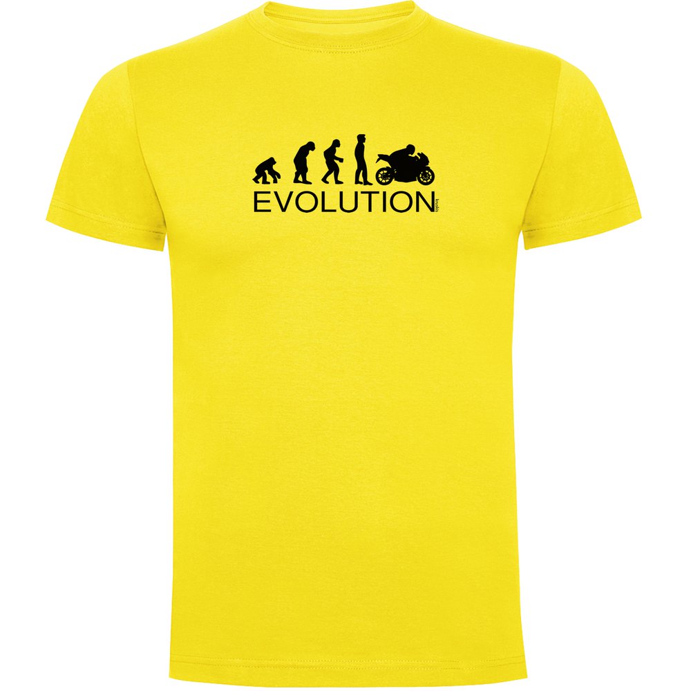 Camiseta De Manga Curta Evolution Motard 3XL Yellow