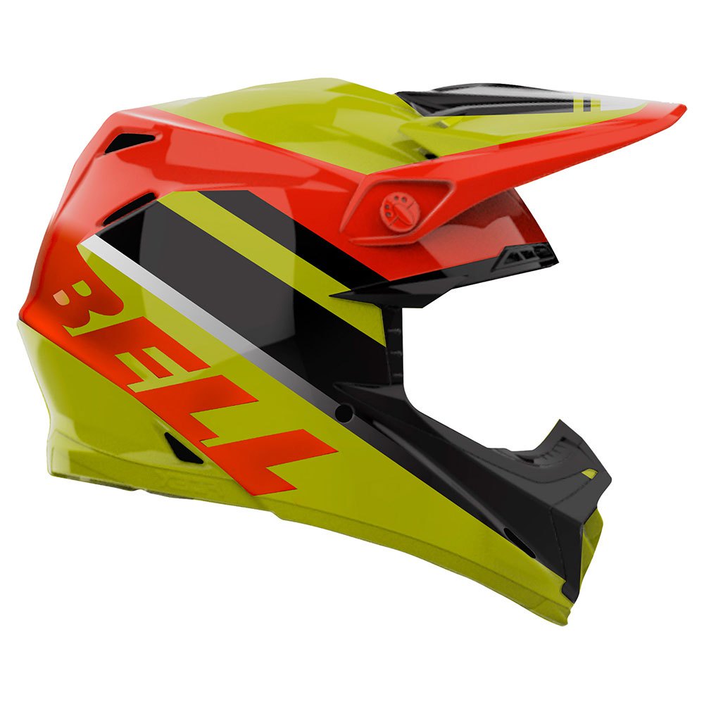 Capacete Motocross Moto-9 Mips S Prophecy Yellow / Orange