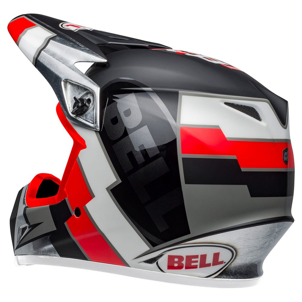 Capacete Motocross Mx-9 Mips XL Twitch Black / Red / White