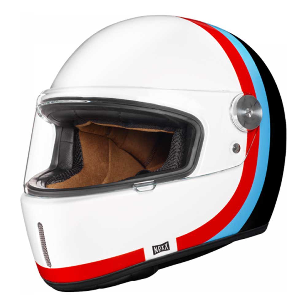 Capacete Integral Xg.100r Speedway M White / Blue