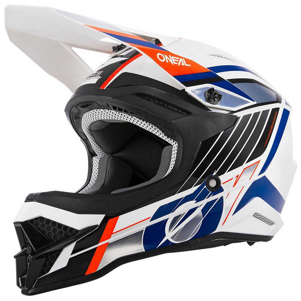 Capacete Motocross 3 Series Vision XS White / Black / Orange