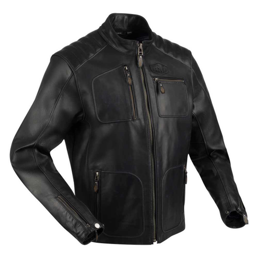 Segura Lewis Leather Jacket Preto 2XL Homem
