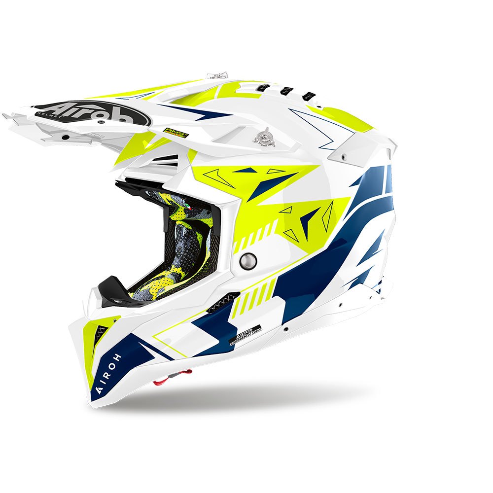 Airoh Av3sp18 Aviator 3 Spin Motocross Helmet  L