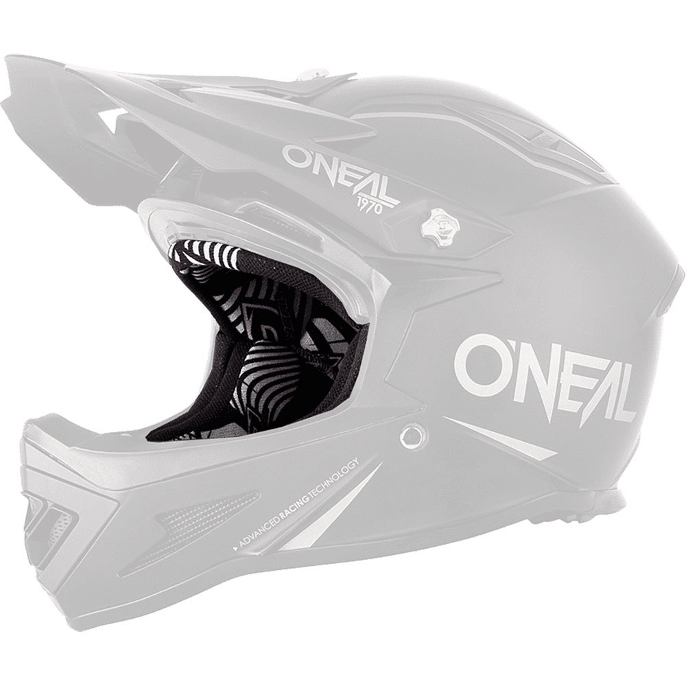 Liner And Cheek Pads For Helmet Warp L Black