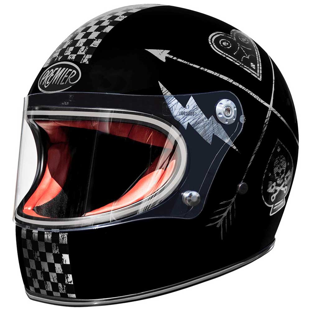 Premier Helmets Capacete Integral Trophy Nx S Silver Chromed