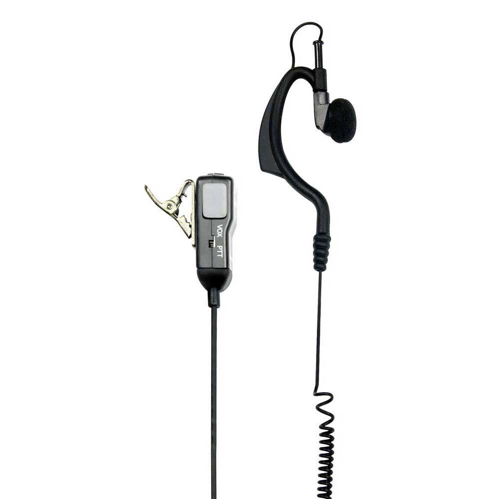 Microphone With Adjustable Earphone Ma 21m One Size Black