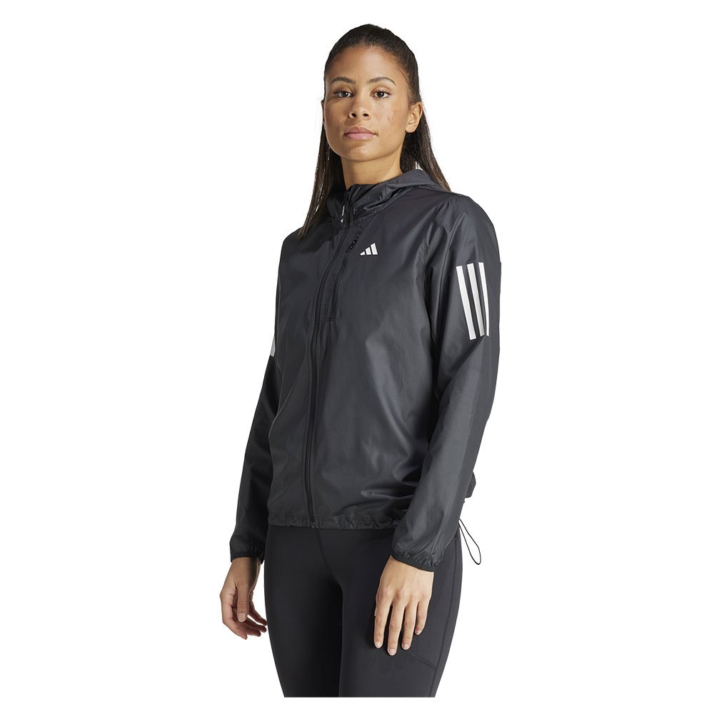 Adidas Own The Run Base Jacket Preto S Mulher