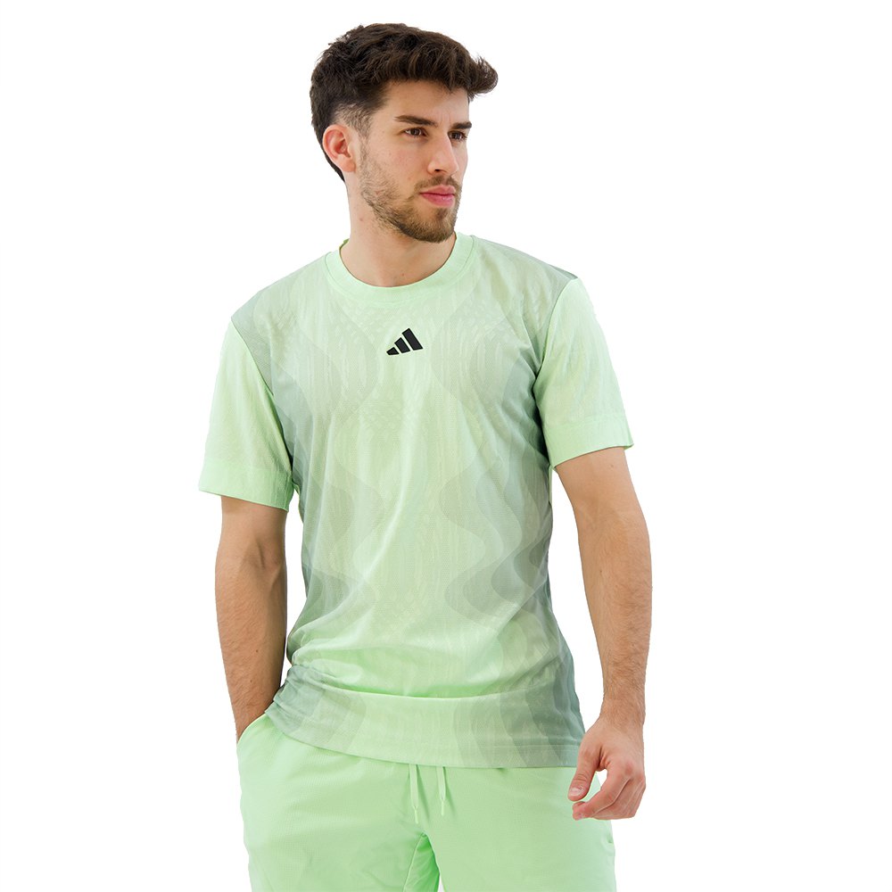 Adidas Freelift Pro Short Sleeve T-shirt Verde L Homem