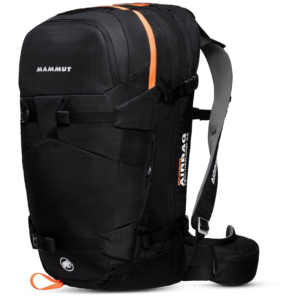 Airbag Removível De Passeio Mochila 3.0 30l One Size Black / Vibrant Orange