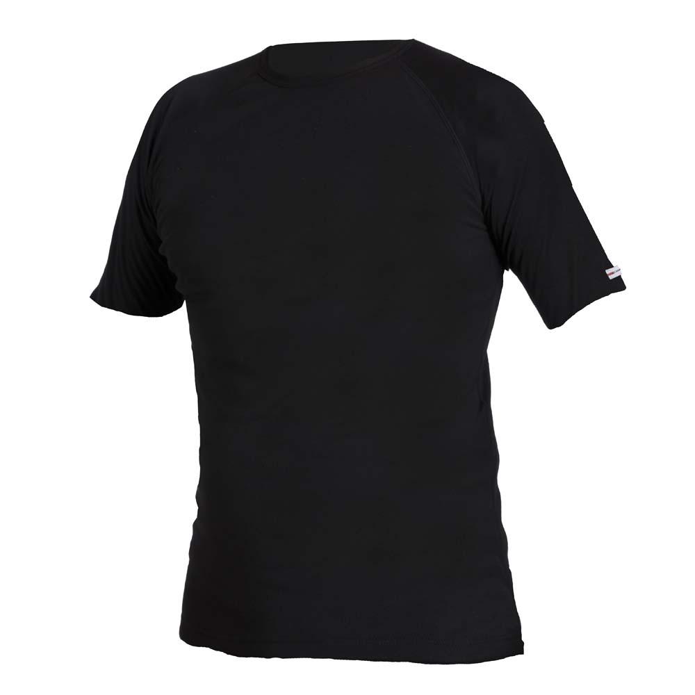 Manga Curta T-shirt T-shirt S Black