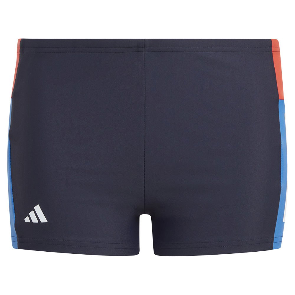 Adidas Colourblock 3 Stripes Swim Boxer Azul 11-12 Years Rapaz