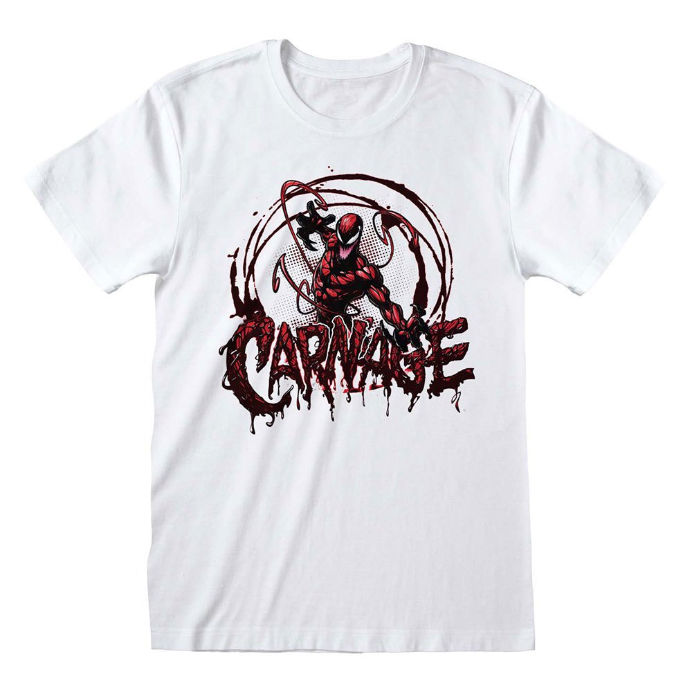 Heroes Official Marvel Comics Spider-man Carnage Short Sleeve T-shirt Rød 2XL Mand male