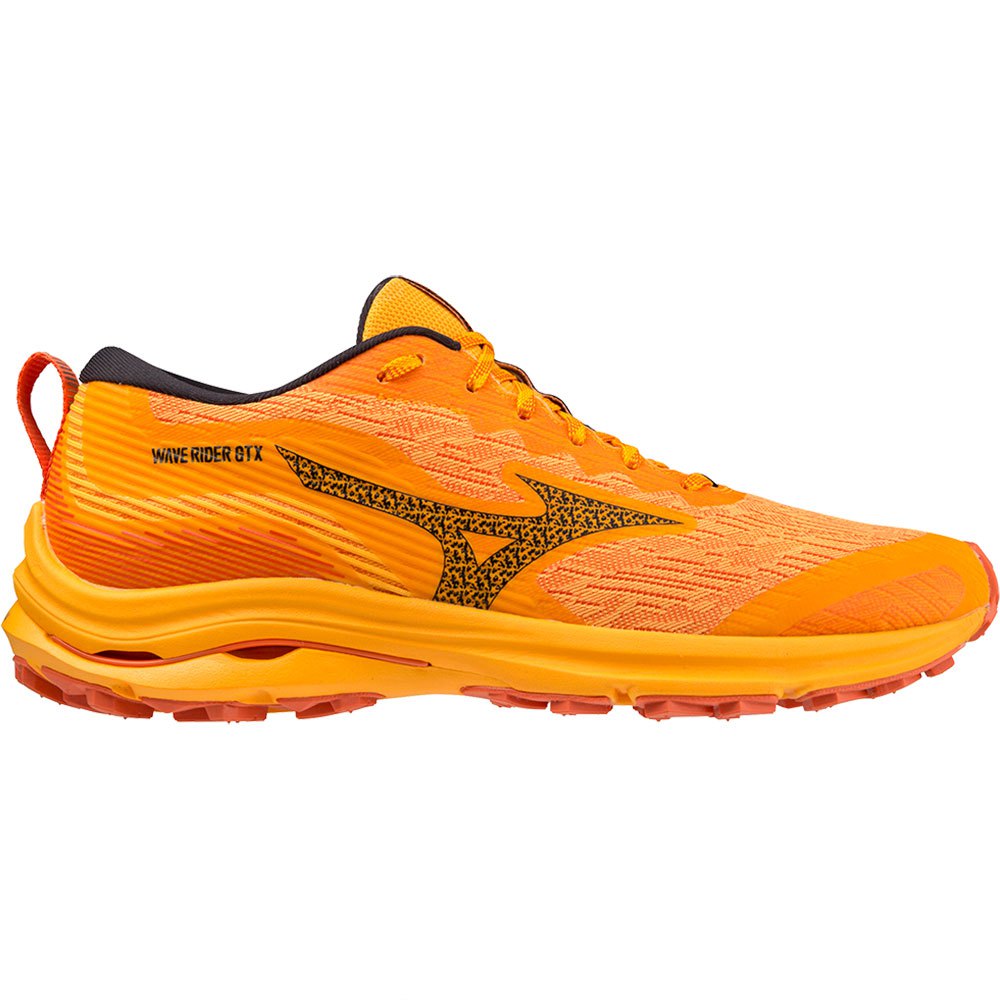 Mizuno Wave Rider Gtx Trail Running Shoes Orange EU 44 1/2 Mand male