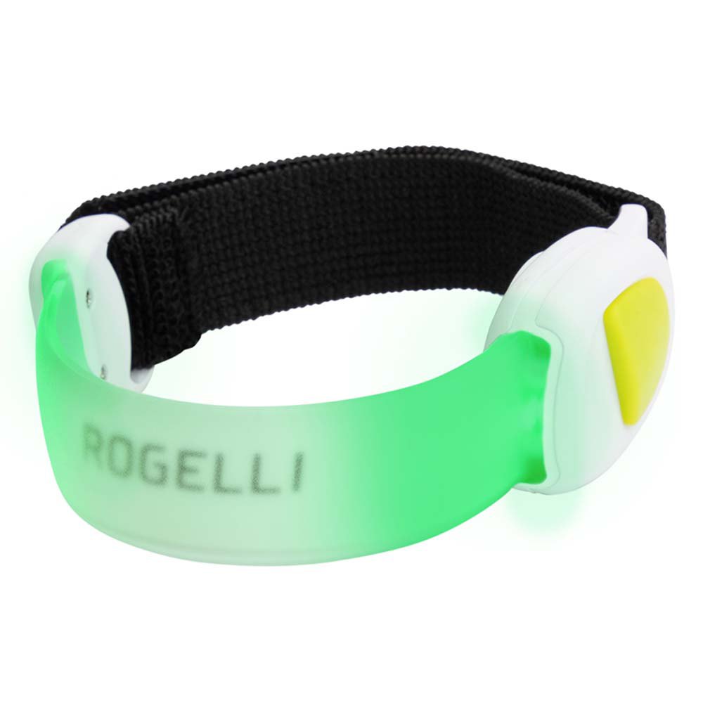 Rogelli Led Reflective Armband Grøn unisex