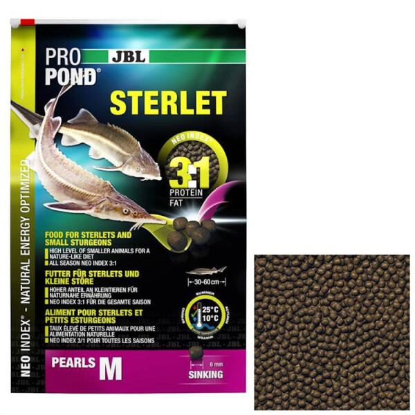 JBL Strfutter ProPond Sterlet M 6 kg