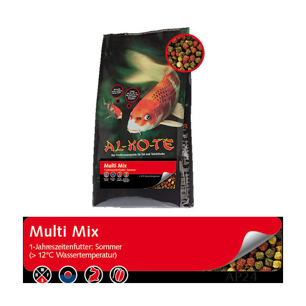 AL-KO-TE Koi Teichfutter Multi Mix (6mm) 9 kg