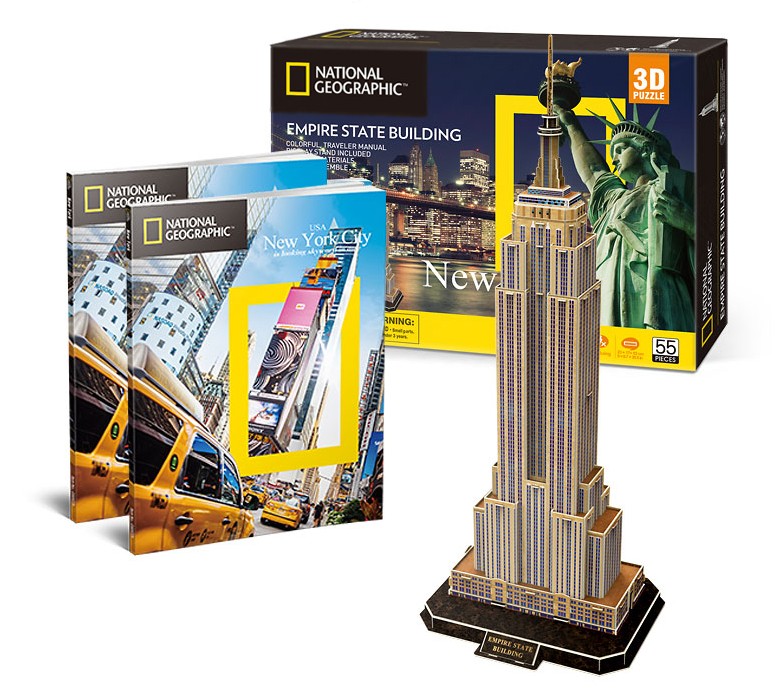 puzzle 3d - empire state building (difficult� : 6/8)